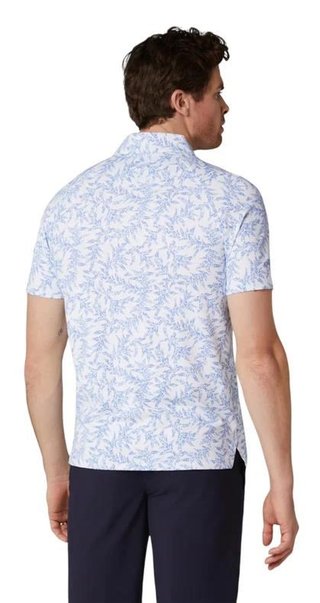 Callaway Chev Botanical heren polo, vista blue