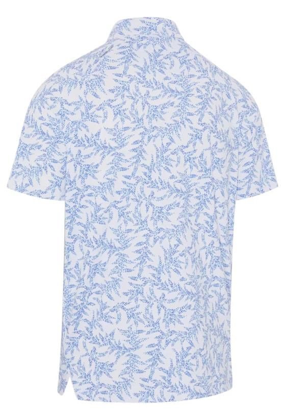 Callaway Chev Botanical heren polo, vista blue