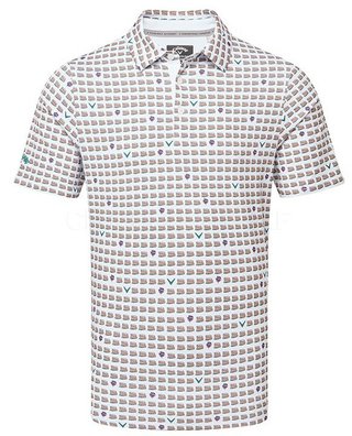Callaway One Pimento heren polo, bright white
