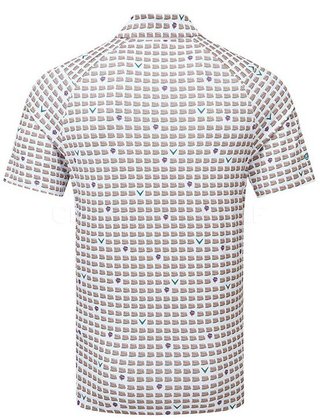 Callaway One Pimento heren polo, bright white