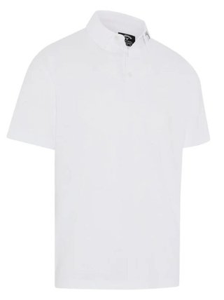 Callaway Odyssey Ventilated Jacquard heren polo, bright white