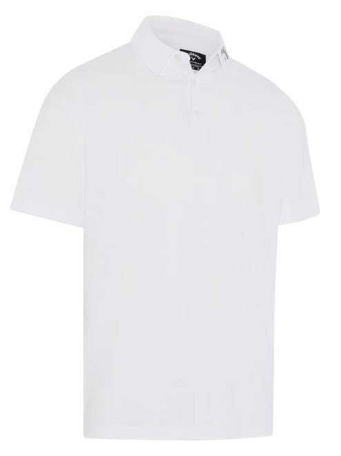 Callaway Odyssey Ventilated Jacquard heren polo, bright white