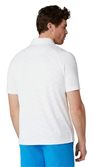 Callaway Odyssey Ventilated Jacquard heren polo, bright white