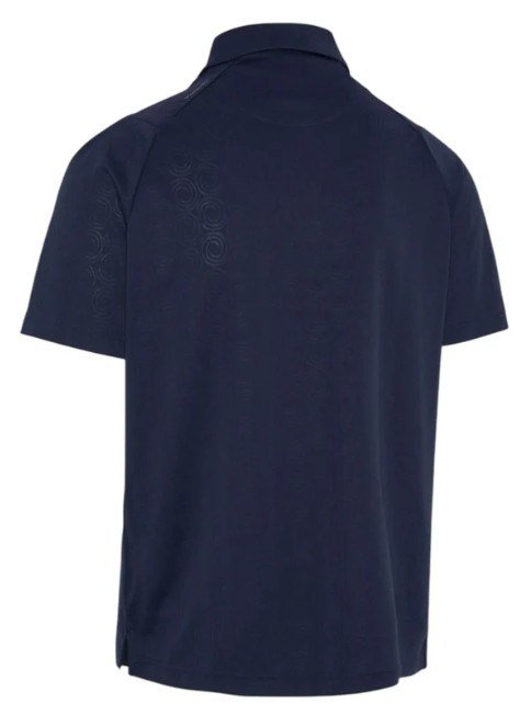 Callaway Odyssey Ventilated Jacquard heren polo, peacoat