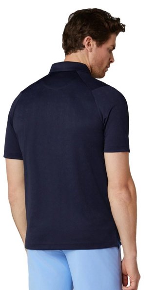 Callaway Odyssey Ventilated Jacquard heren polo, peacoat
