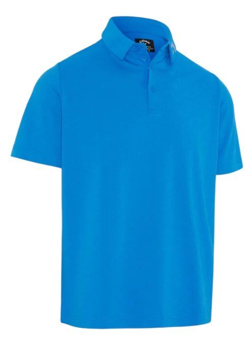 Callaway Odyssey Ventilated Jacquard heren polo, brilliant blue