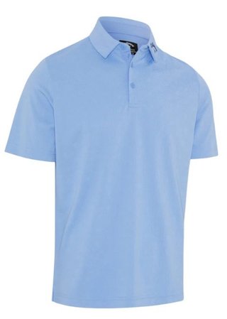 Callaway Odyssey Ventilated Jacquard heren polo, vista blue