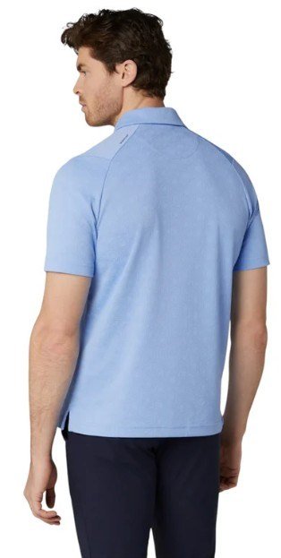 Callaway Odyssey Ventilated Jacquard heren polo, vista blue