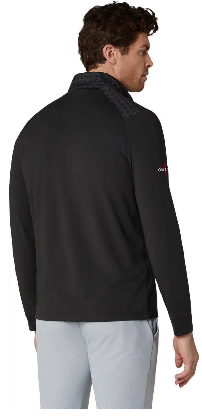 Callaway Odyssey Printed Block heren sweatshirt, caviar