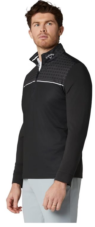 Callaway Odyssey Printed Block heren sweatshirt, caviar