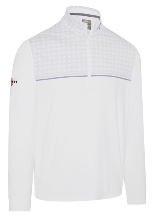 Callaway Odyssey Printed Block heren sweatshirt, bright white