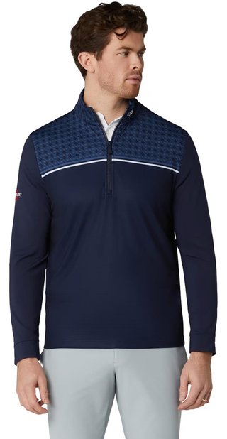 Callaway Odyssey Printed Block heren sweatshirt, peacoat