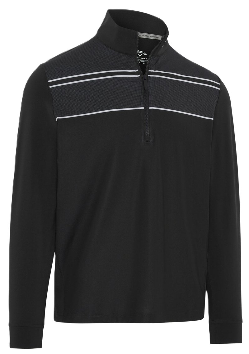 Callaway Blocked Printed heren polo, caviar