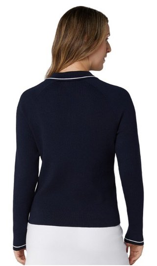 Callaway Collared dames trui, peacoat