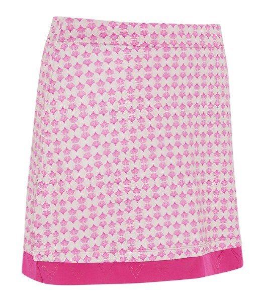 Callaway Deco Geo Printed dames skort, fuchsia purple