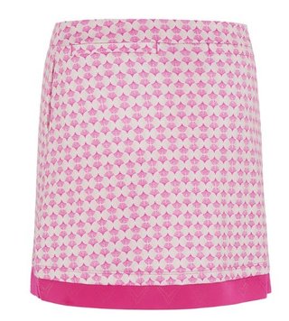 Callaway Deco Geo Printed dames skort, fuchsia purple