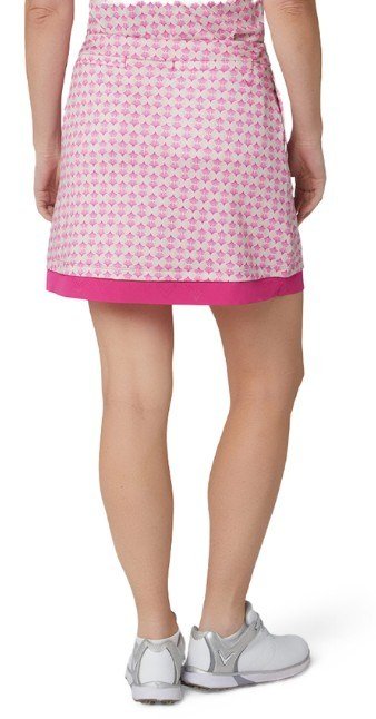 Callaway Deco Geo Printed dames skort, fuchsia purple