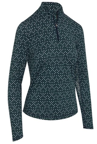 Callaway Framing Geo Printed dames sweatshirt, caviar