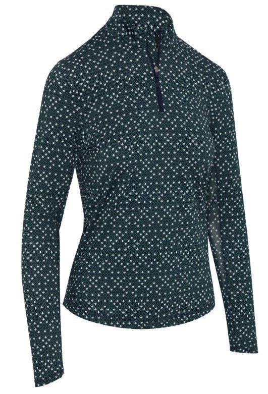 Callaway Framing Geo Printed dames sweatshirt, caviar