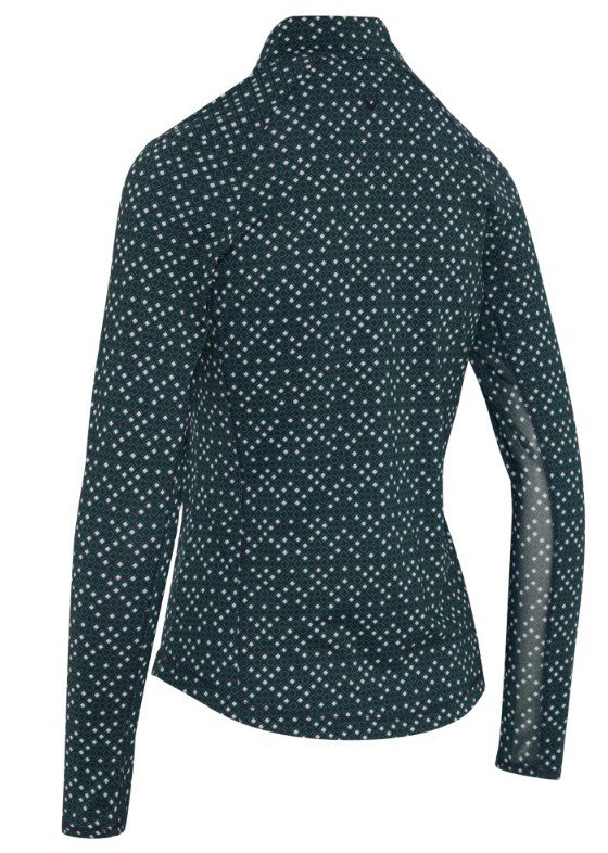 Callaway Framing Geo Printed dames sweatshirt, caviar
