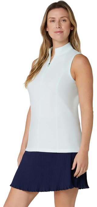 Callaway Rib Play Sleeveless dames polo, salt air