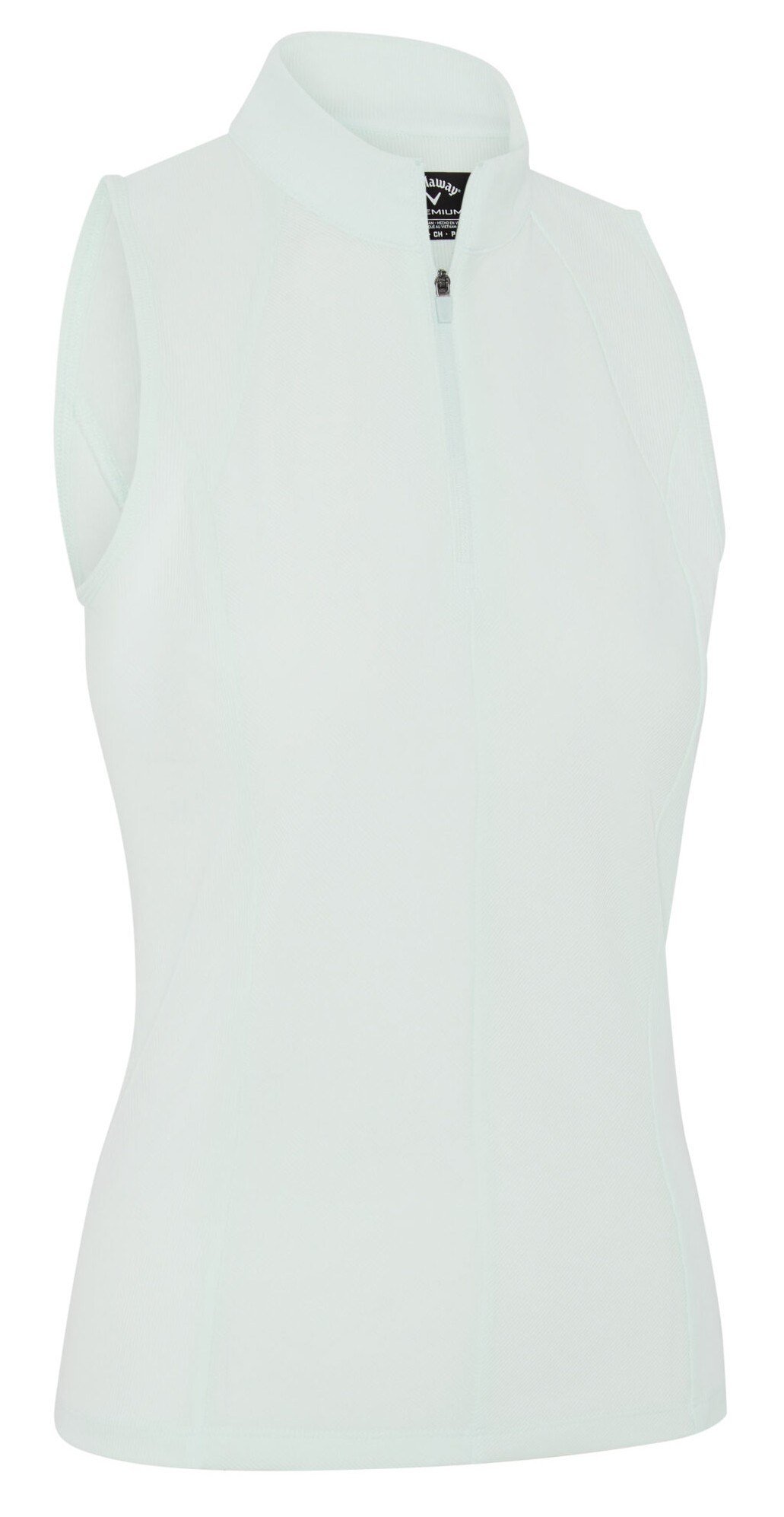 Callaway Rib Play Sleeveless dames polo, salt air