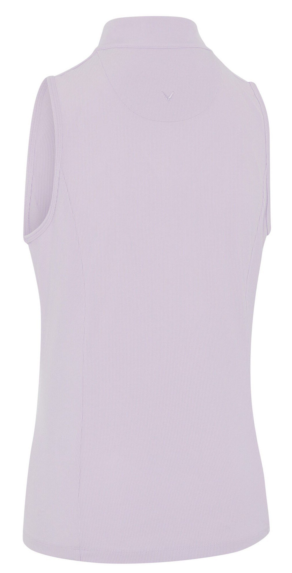 Callaway Rib Play Sleeveless dames polo, pastel lilac