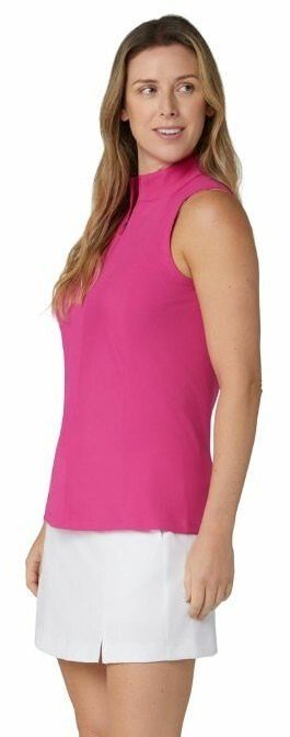 Callaway Rib Play Sleeveless dames polo, fuchsia purple