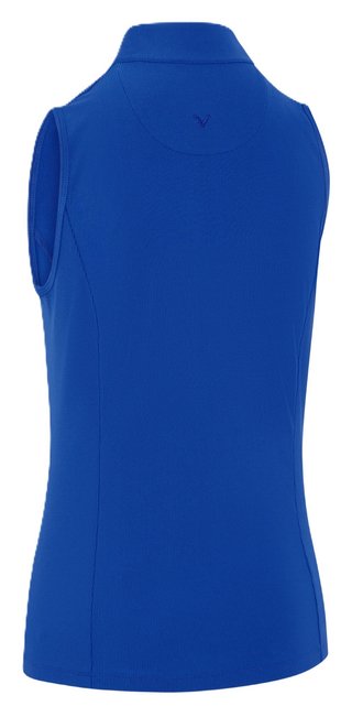 Callaway Rib Play Sleeveless dames polo, blue tattoo