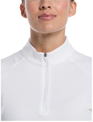Callaway Rib Play dames polo, brilliant white