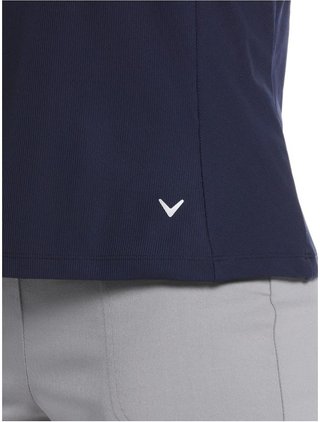 Callaway Rib Play dames polo, peacoat