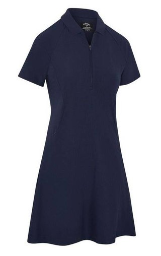 Callaway Essential Ribbed dames jurk, peacoat