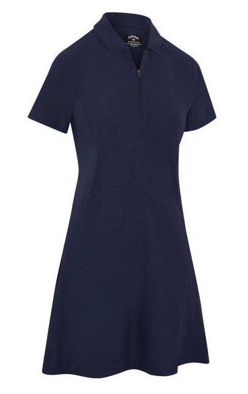 Callaway Essential Ribbed dames jurk, peacoat