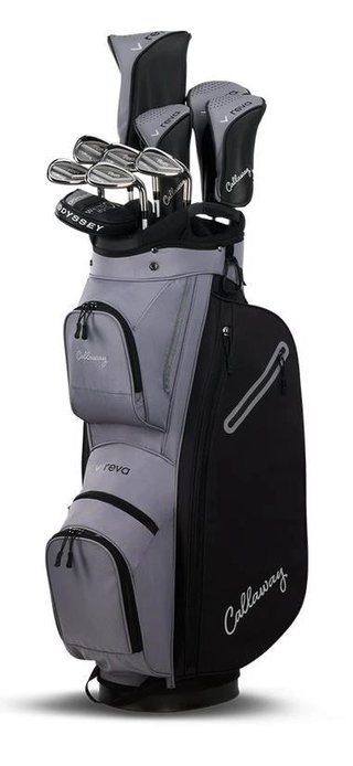 Callaway Reva 11PC Black dames golfset 2026, grafiet, LLH + cartbag