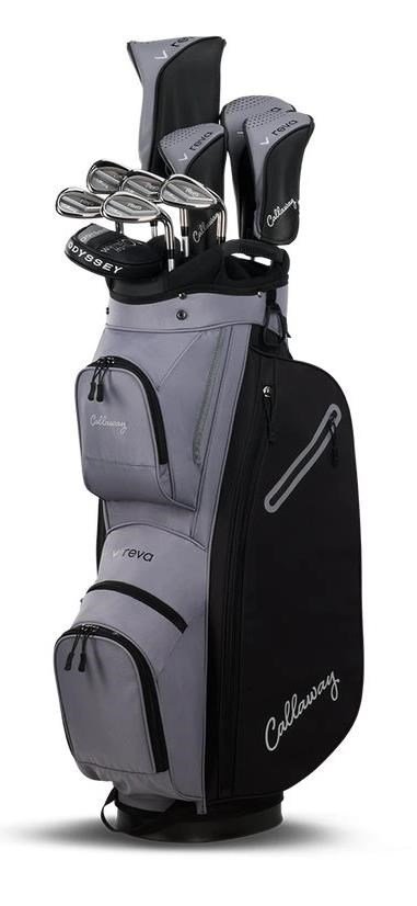 Callaway Reva 11PC Black dames golfset 2026, grafiet, LLH + cartbag