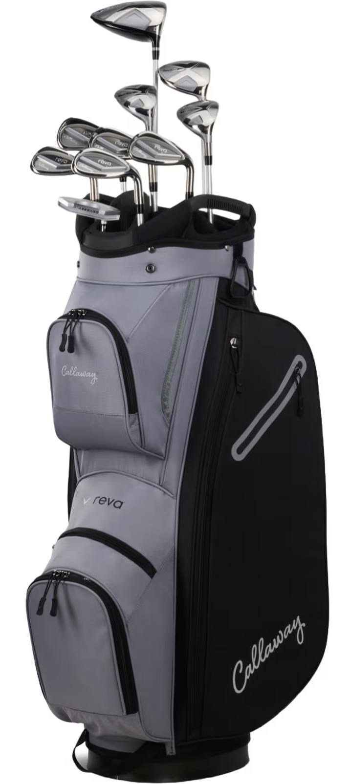 Callaway Reva 11PC Black dames golfset 2026, grafiet, LLH + cartbag