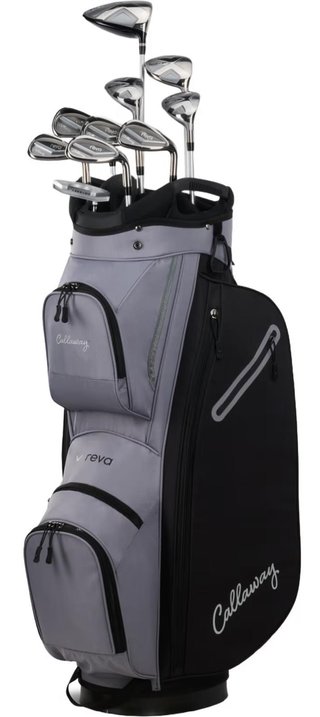 Callaway Reva 11PC Black dames golfset 2026, grafiet, LLH + cartbag