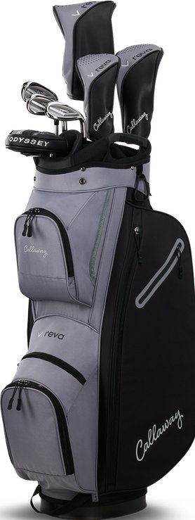 Callaway Reva 8PC Black dames golfset, grafiet