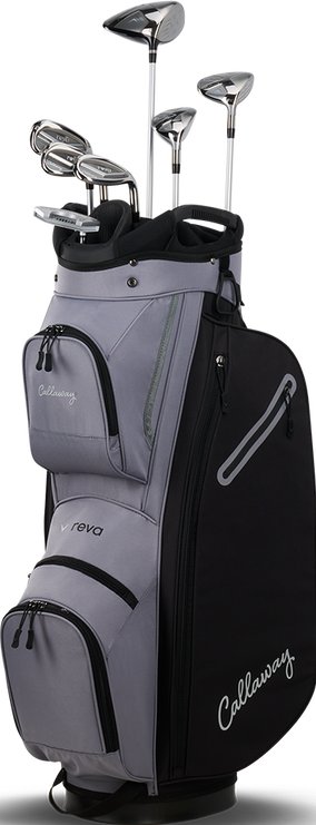 Callaway Reva 8PC Black dames golfset, grafiet