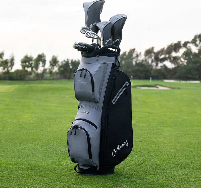 Callaway Reva 8PC Black dames golfset, grafiet