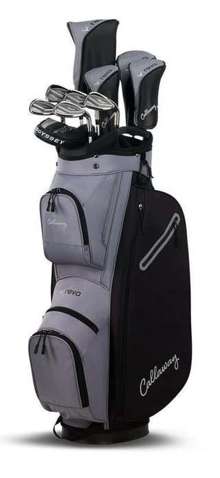 Callaway Reva 11PC Black dames golfset 2026, grafiet, LRH + cartbag