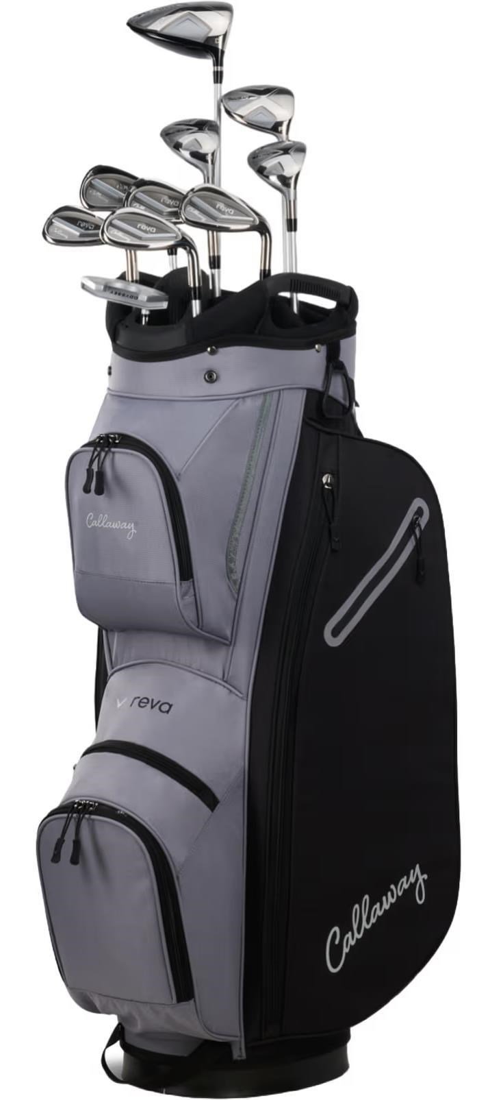 Callaway Reva 11PC Black dames golfset 2026, grafiet, LRH + cartbag
