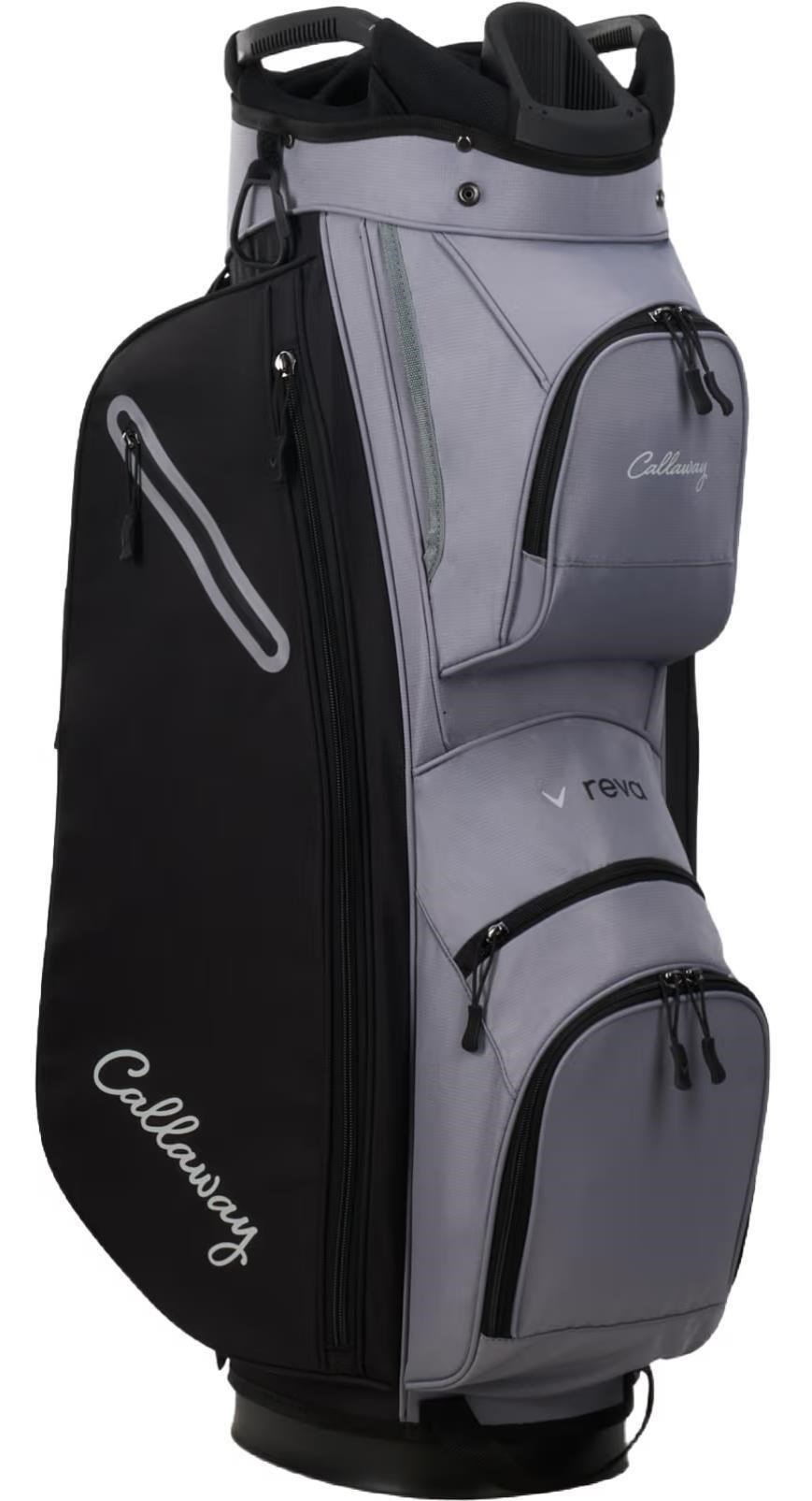 Callaway REVA 11-delige damesset 2026 (grafiet), LRH, Lang +1" + cartbag, zwart