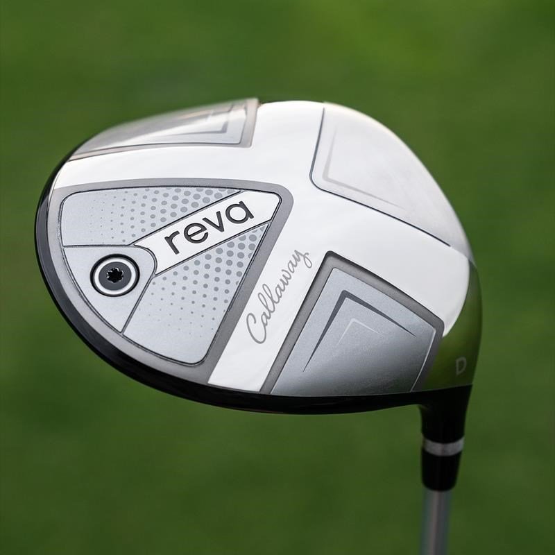 Callaway REVA 11-delige damesset 2026 (grafiet), LRH, Lang +1" + cartbag, zwart