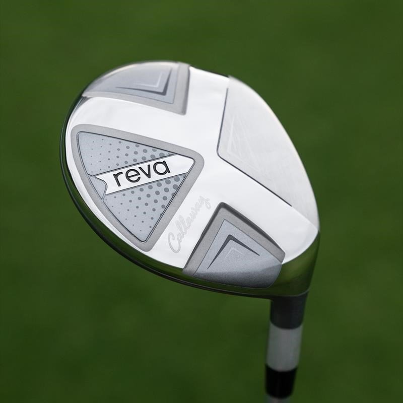 Callaway REVA 11-delige damesset 2026 (grafiet), LRH, Lang +1" + cartbag, zwart