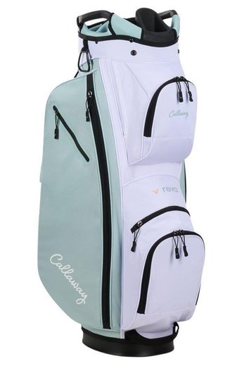 Callaway Reva 26 11PC Peach/Surf dames golfset (grafiet), LRH + cartbag