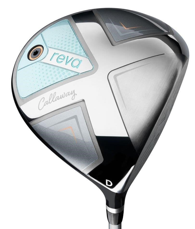 Callaway Reva 26 11PC Peach/Surf dames golfset (grafiet), LRH + cartbag