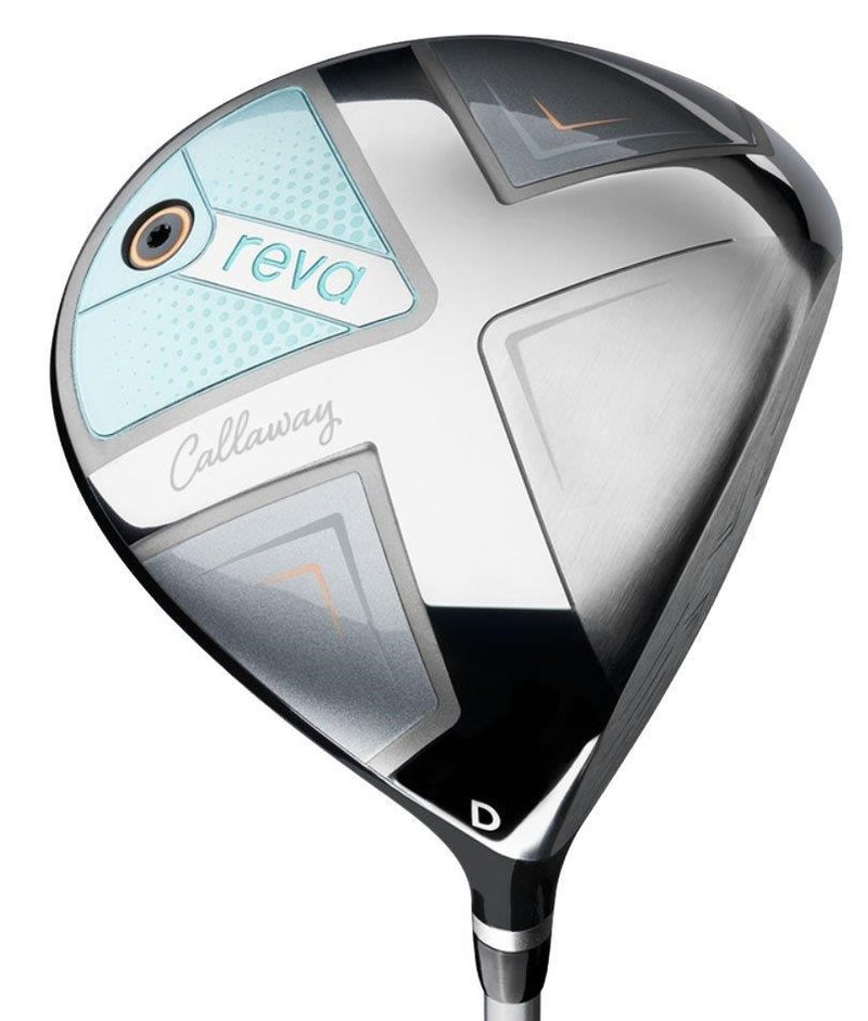 Callaway Reva 26 11PC Peach/Surf dames golfset (grafiet), LRH + cartbag