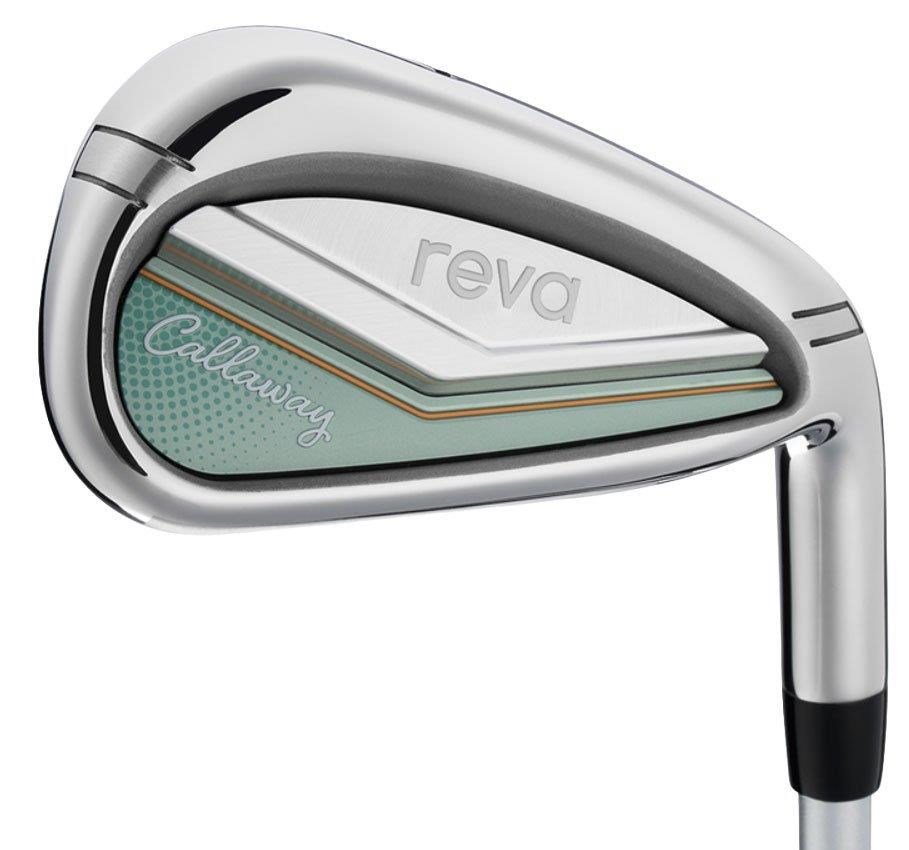 Callaway Reva 26 11PC Peach/Surf dames golfset (grafiet), LRH + cartbag