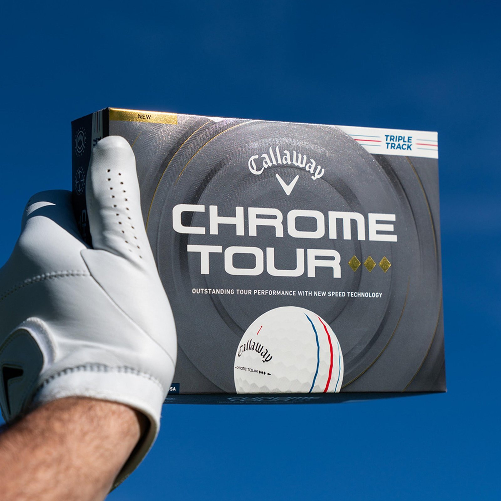 Callaway Chrome Tour Triple Track Diamond golfballen